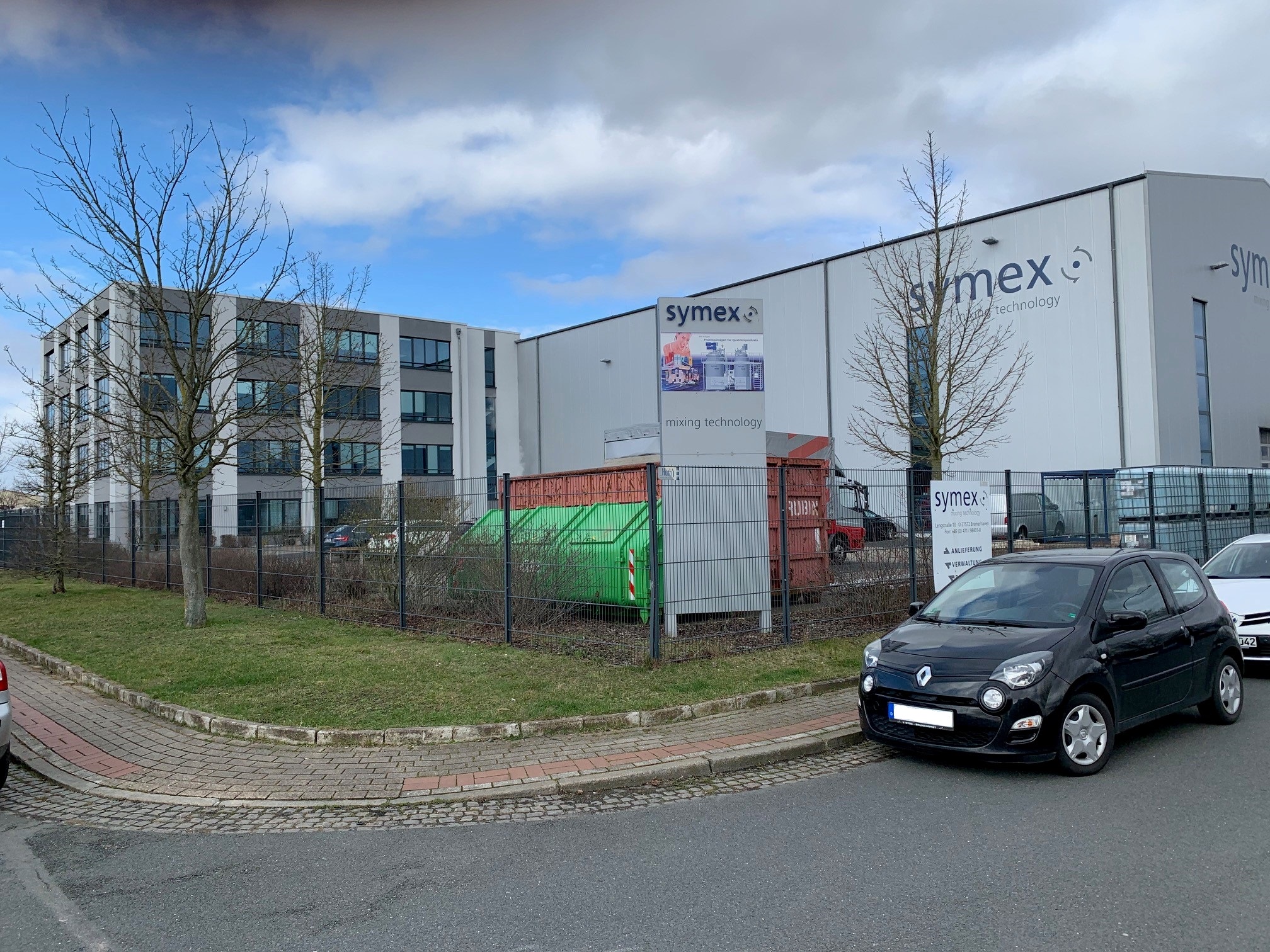 Neubau einer Produktionshalle mit Büroteil